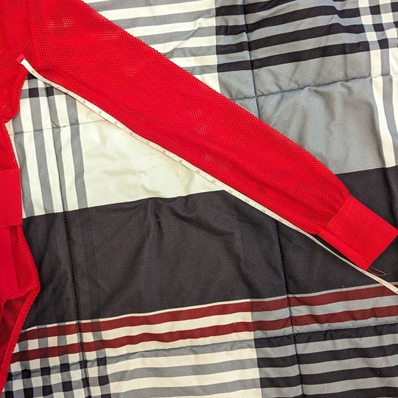 Red Fishnet Bosysuit - Picture 2 of 6